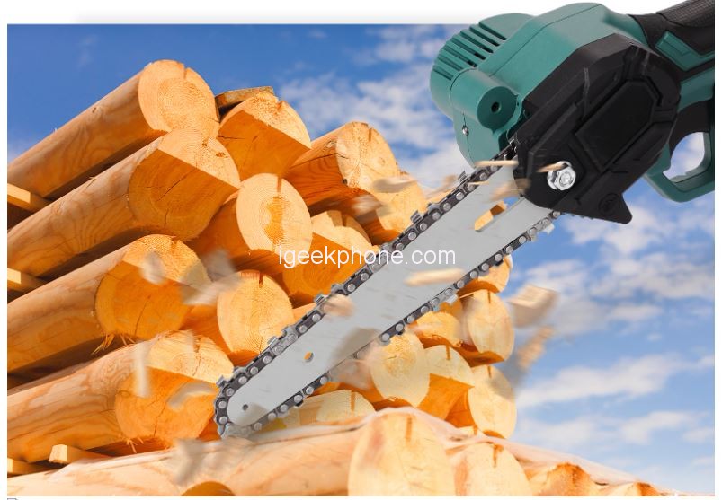 Portable Mini Electric Pruning Saw Chainsaw in $33.53 @Aliexpress Flash Sale