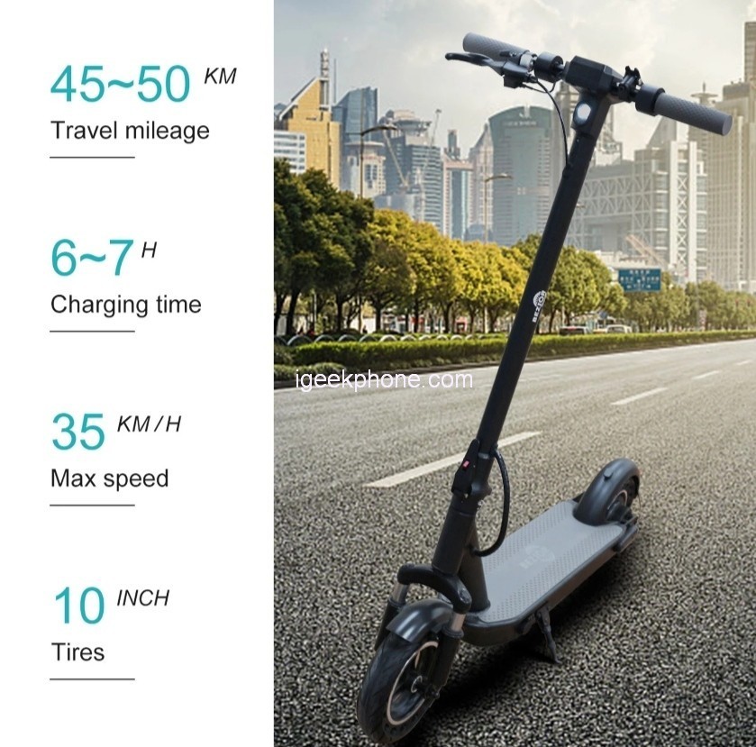 BEZIOR S500 MAX Folding Electric Scooter