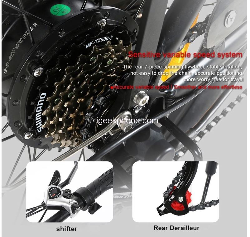 Samebike JG20 Folding Electric Bike 36V 350W 10AH Battery in 832.67euro @Cafago Flash Sale