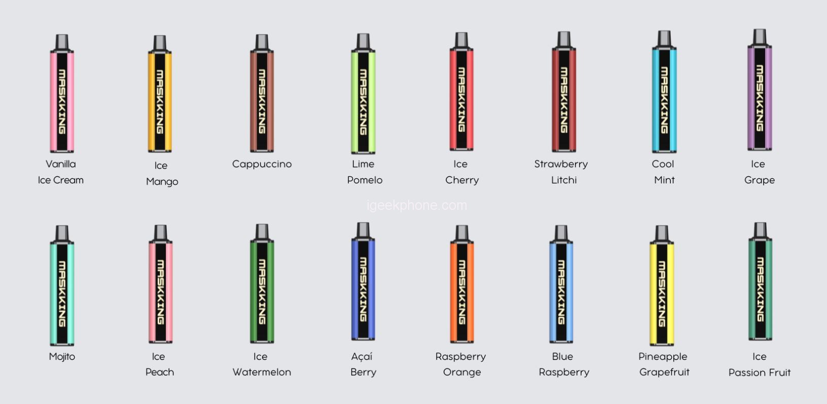 Maskking Mango Disposable Vape Review: Gives you 16 Different flavors