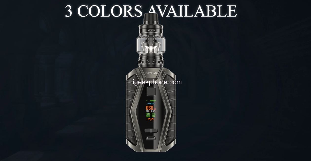 Uwell Valyrian III Vape Review: Comes With 0.96-inch Color Screen