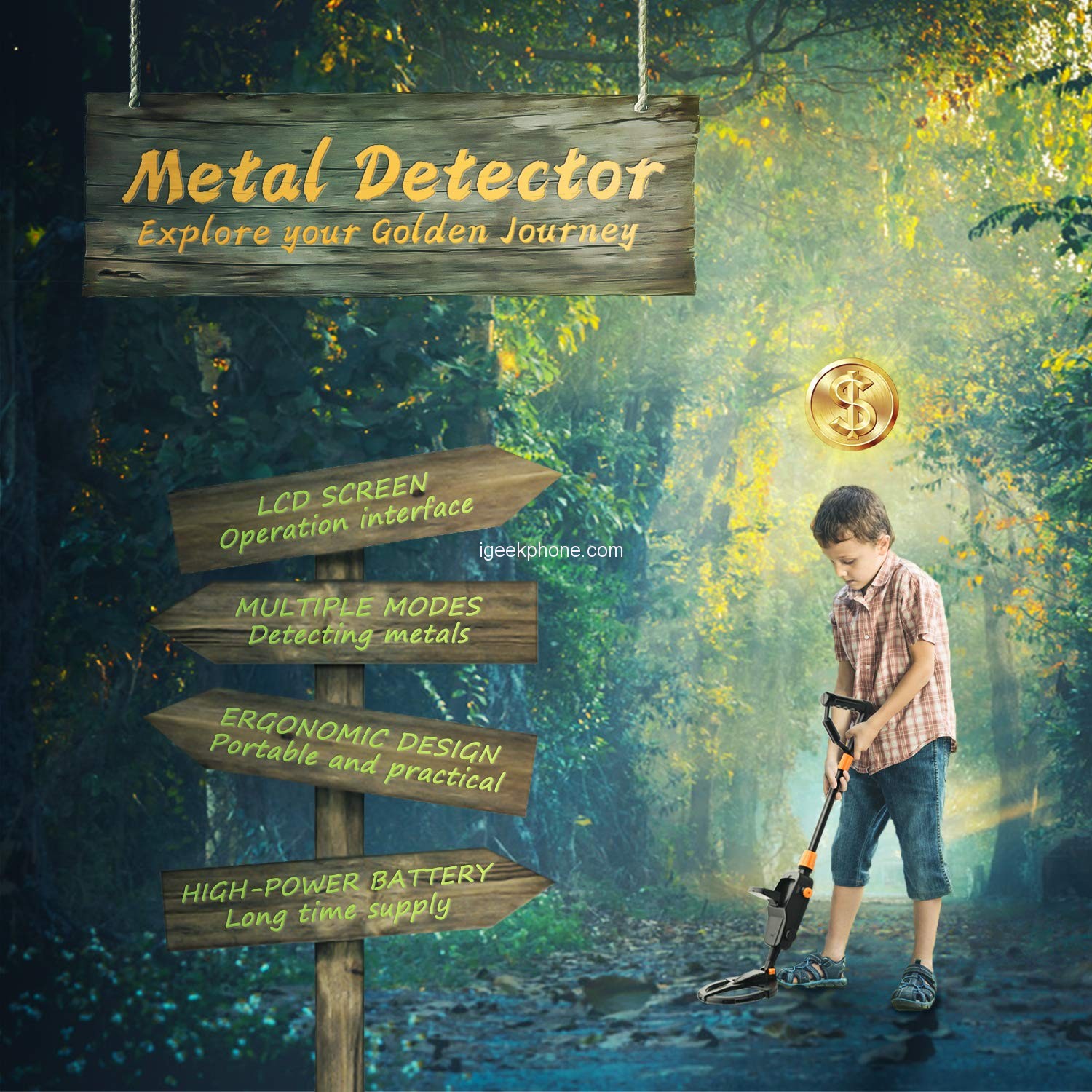 KKmoon  Metal Detector