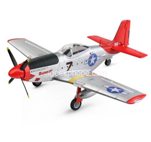 XK A280 P-51 Mustang 3D/6G RC Airplane