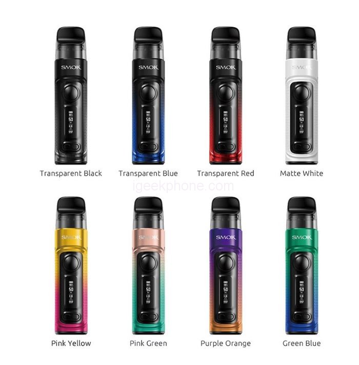 SMOK RPM C Pod Kit Review: Comes With 1650mAh 50W