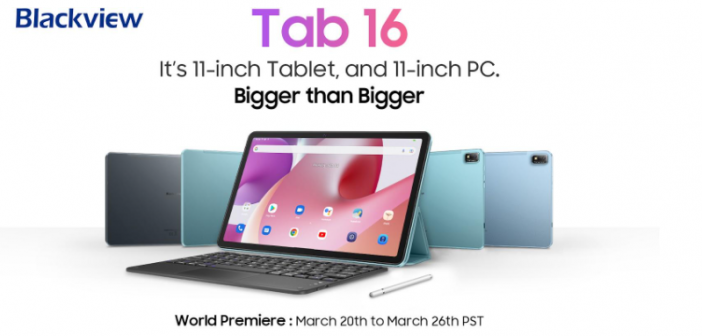 Blackview Tab 16 World Premiere of Flagship Design,Specs,Review,Release Date,Price