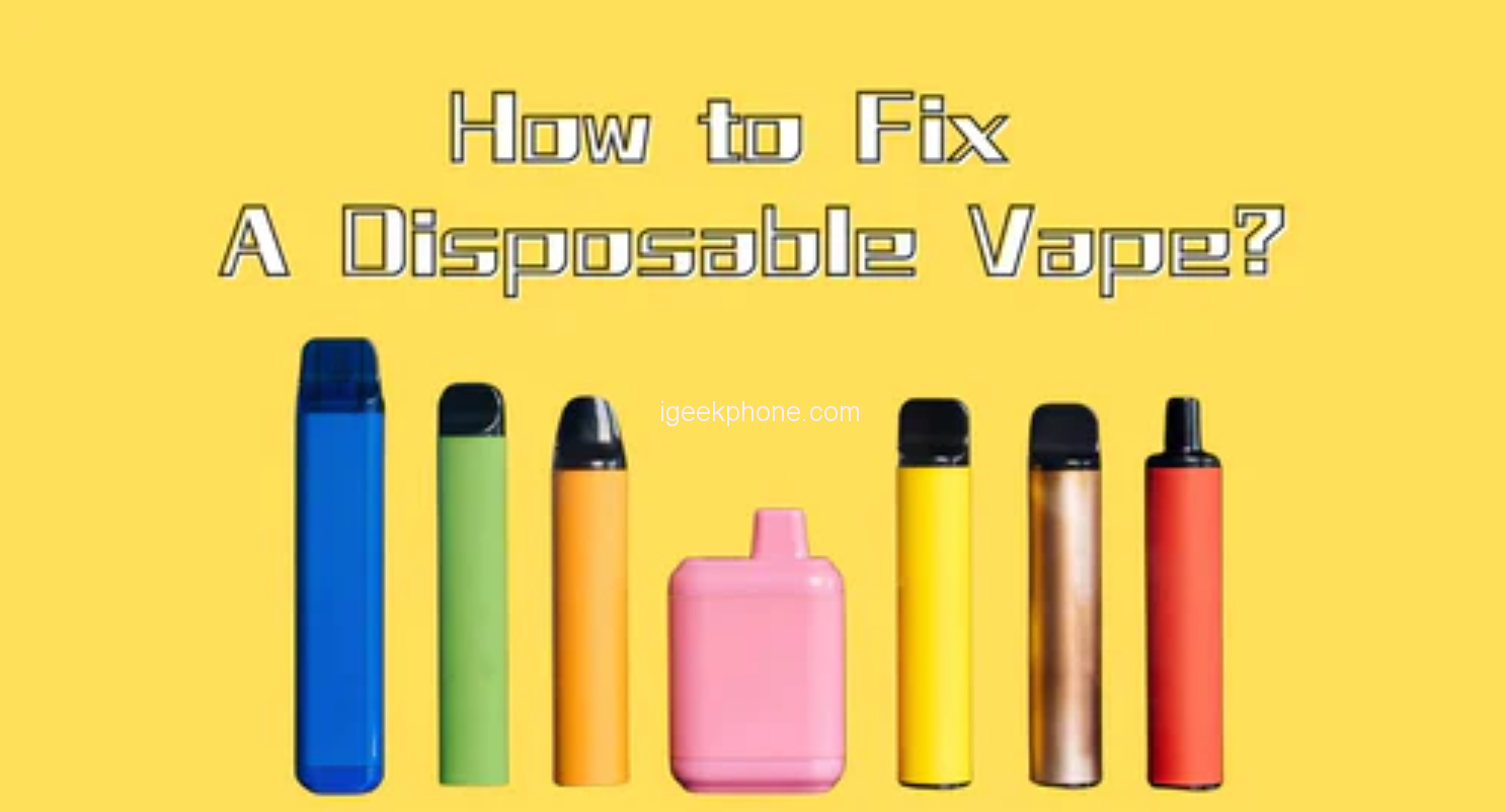 how to fix vape