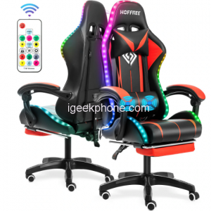 Hoffree Massage Gaming Chair