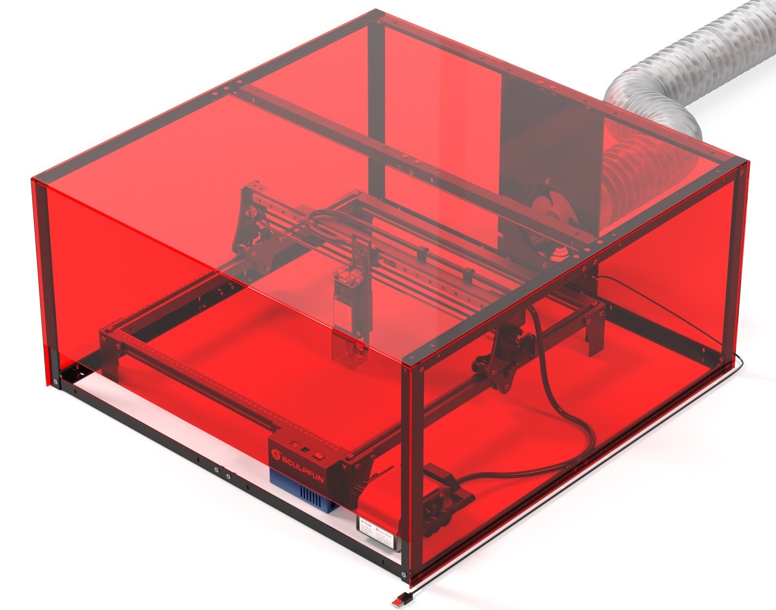 SCULPFUN Laser Engraving Protective Box Design
