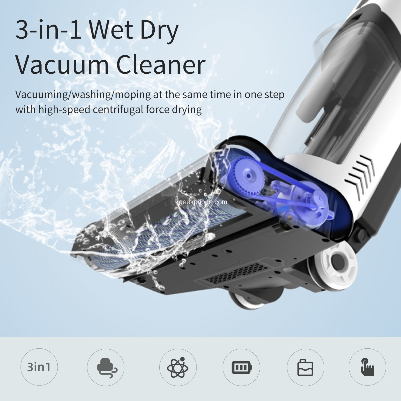 Wet Dry Vacuum Cleaner battery