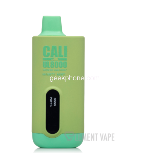 CALI PODS UL8000 MENTHOL DISPOSABLE