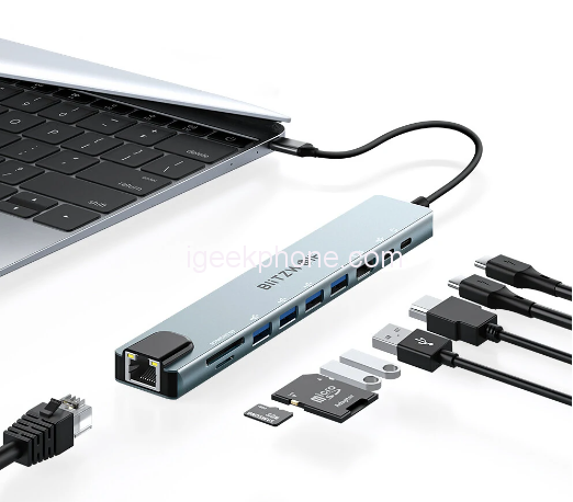 BlitzWolf BW-NEW TH5 10 in 1 USB Hubs