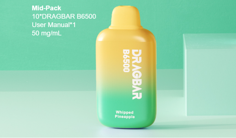 Why do you choose Dragbar B6500 vape as your latest and first one?