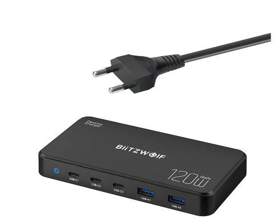 Blitzwolf BW-i100 120W 5-Port USB PD Charger