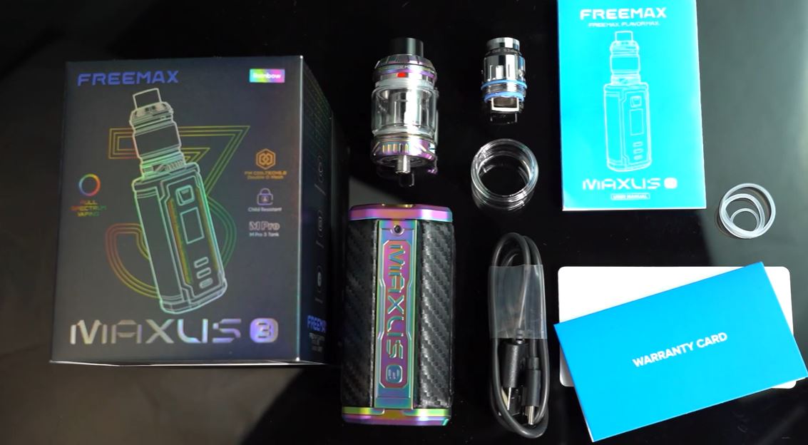 Freemax Maxus 3 200W Vape Mod Kit with M Pro 3 Tank: Hands on Review