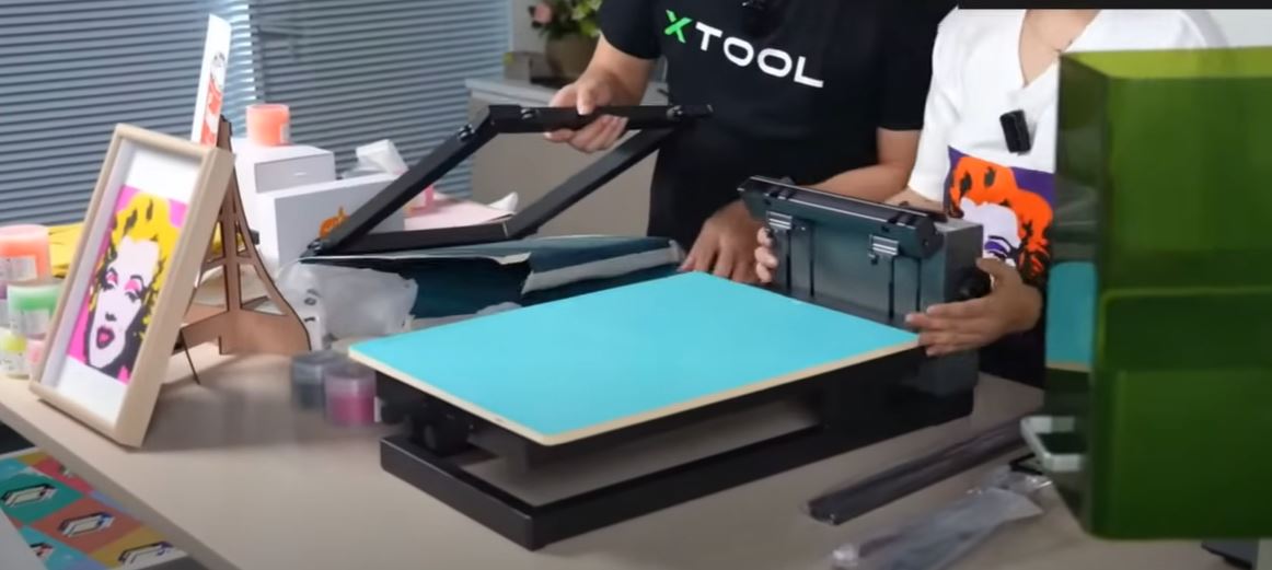 xTool Screen Printer 1st Screen Printing Solution with Laser: HANDS ON REVIEW