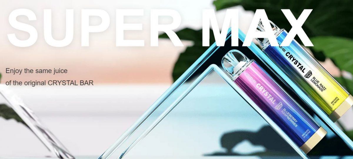 SKE Crystal Super Max: Top Best 4,500 puffs Disposable Vape in 2024 with best price   