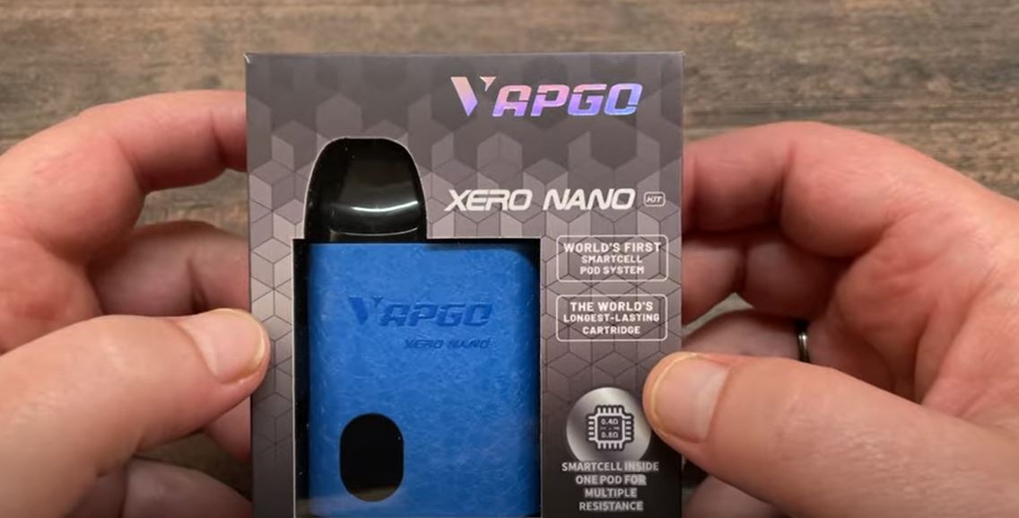 VAPGO XERO Nano Pod system Kit 800mAh 2ml: Hands On Review