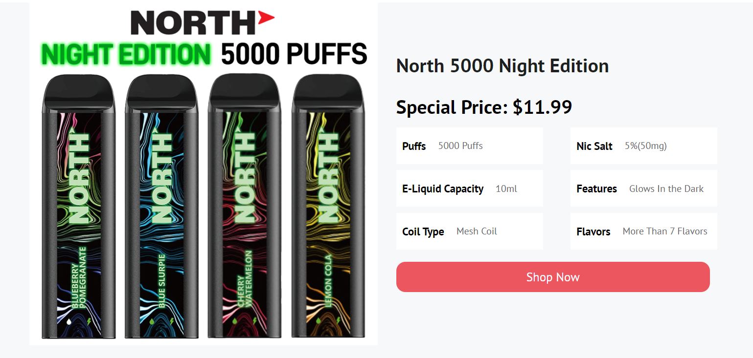 NORTH VAPE USA is Already Here To Brings Some Fantastic Vape (Discount Deals)