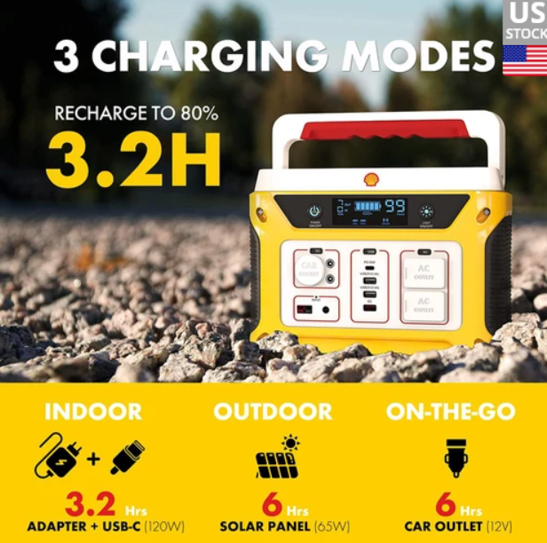 Shell 500W Portable Power Station Review- Your Ultimate Outdoor Companion