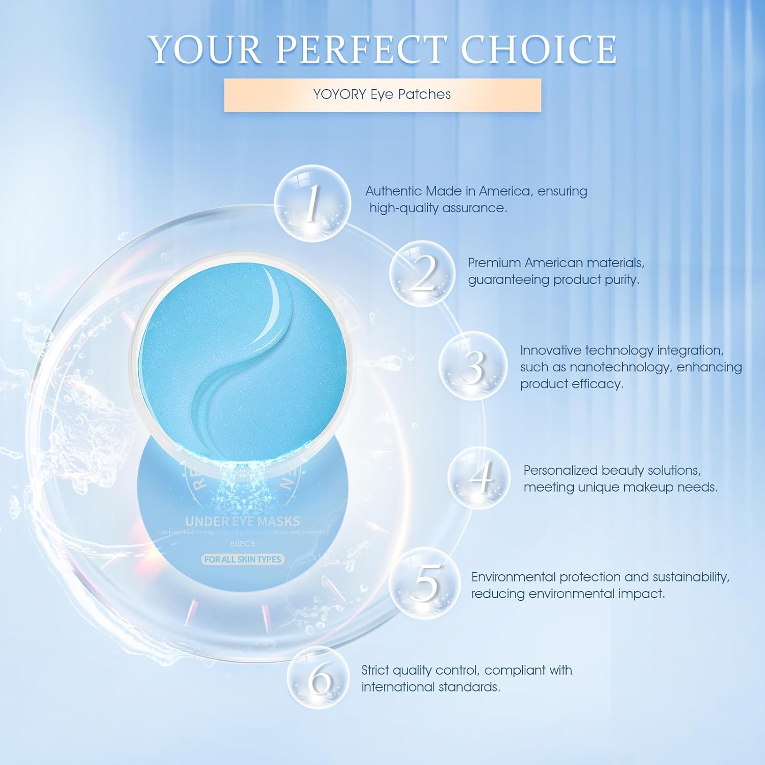 YOYORY Hydrogel Eye Masks