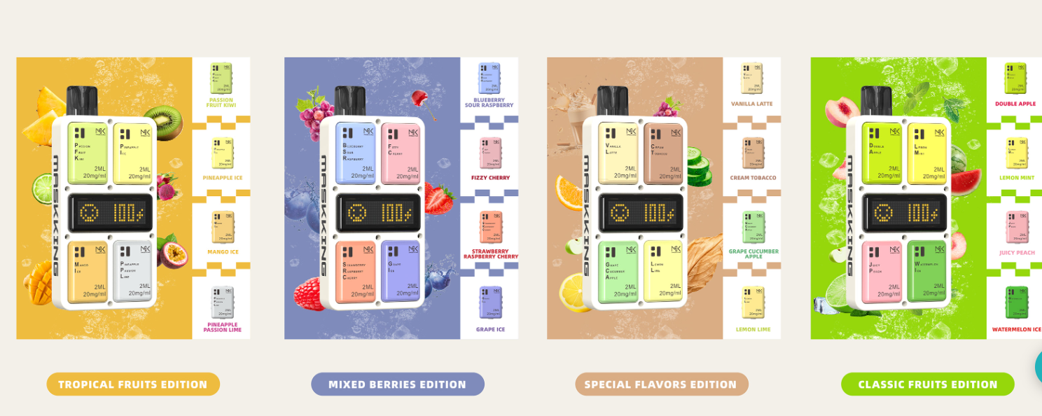 Maskking Leco 4-in-1 Pod Review: A Versatile and Stylish Vaping Solution