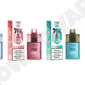 HQD Glow Air 70K Puffs Vape Pod Kit