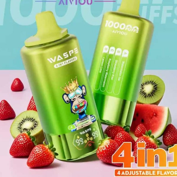 WASPE 4-In-1 Flavor 100K Puffs Disposable