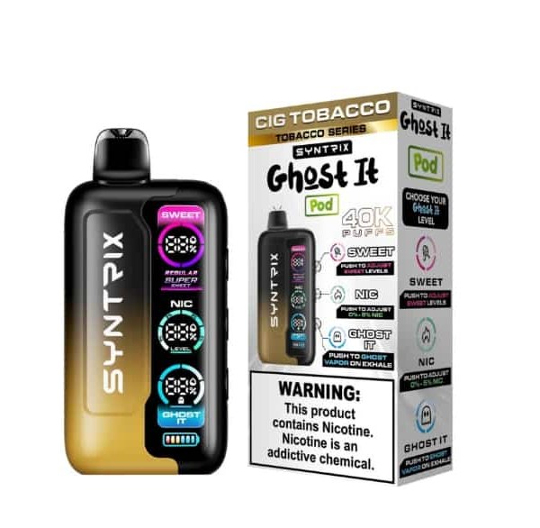 OXBAR SYNTRIX Ghost It 40K Disposable Vape