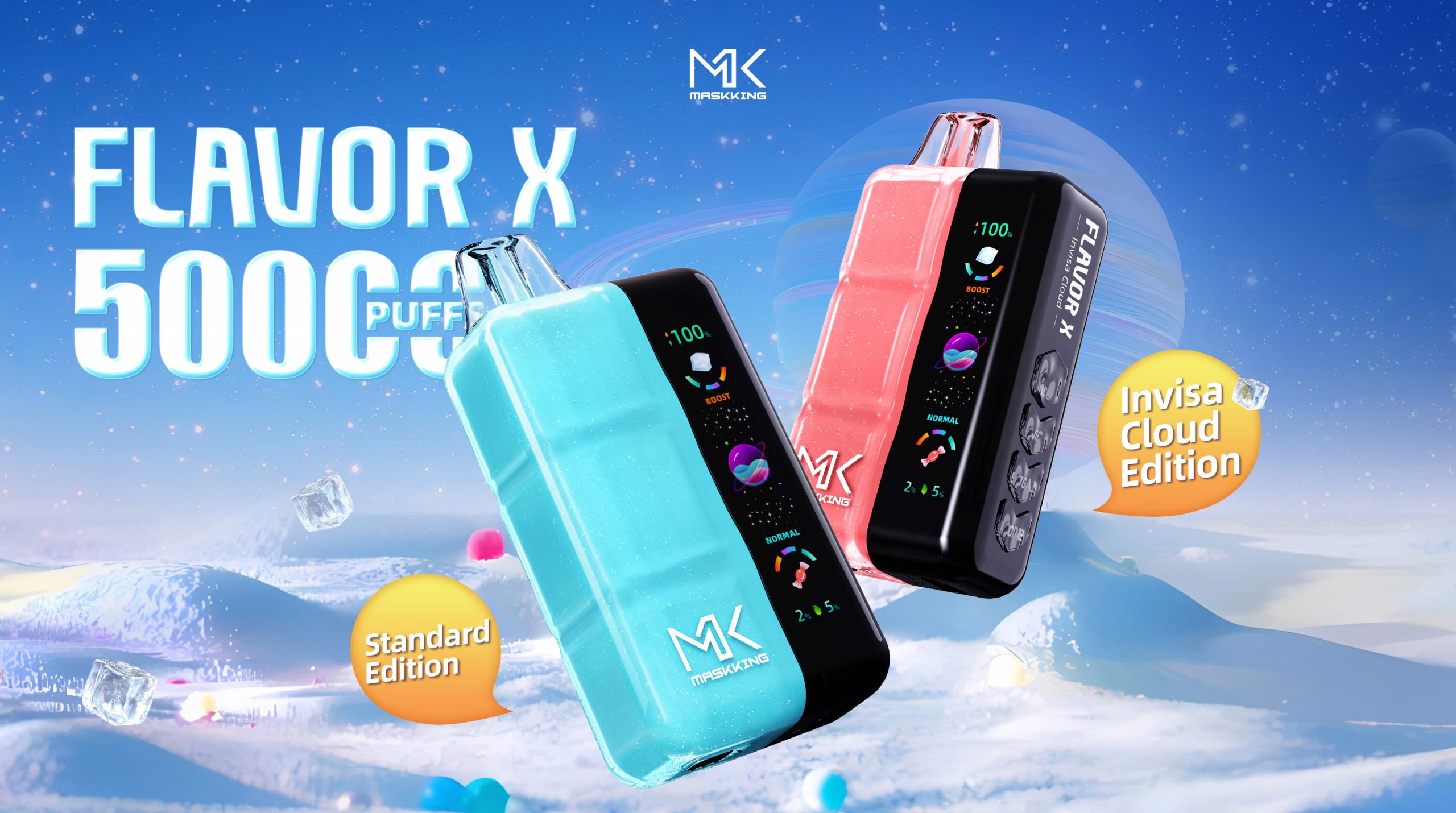 Maskking Flavor X 50K vs NEXA Ultra II 50K Quick Comparison Review