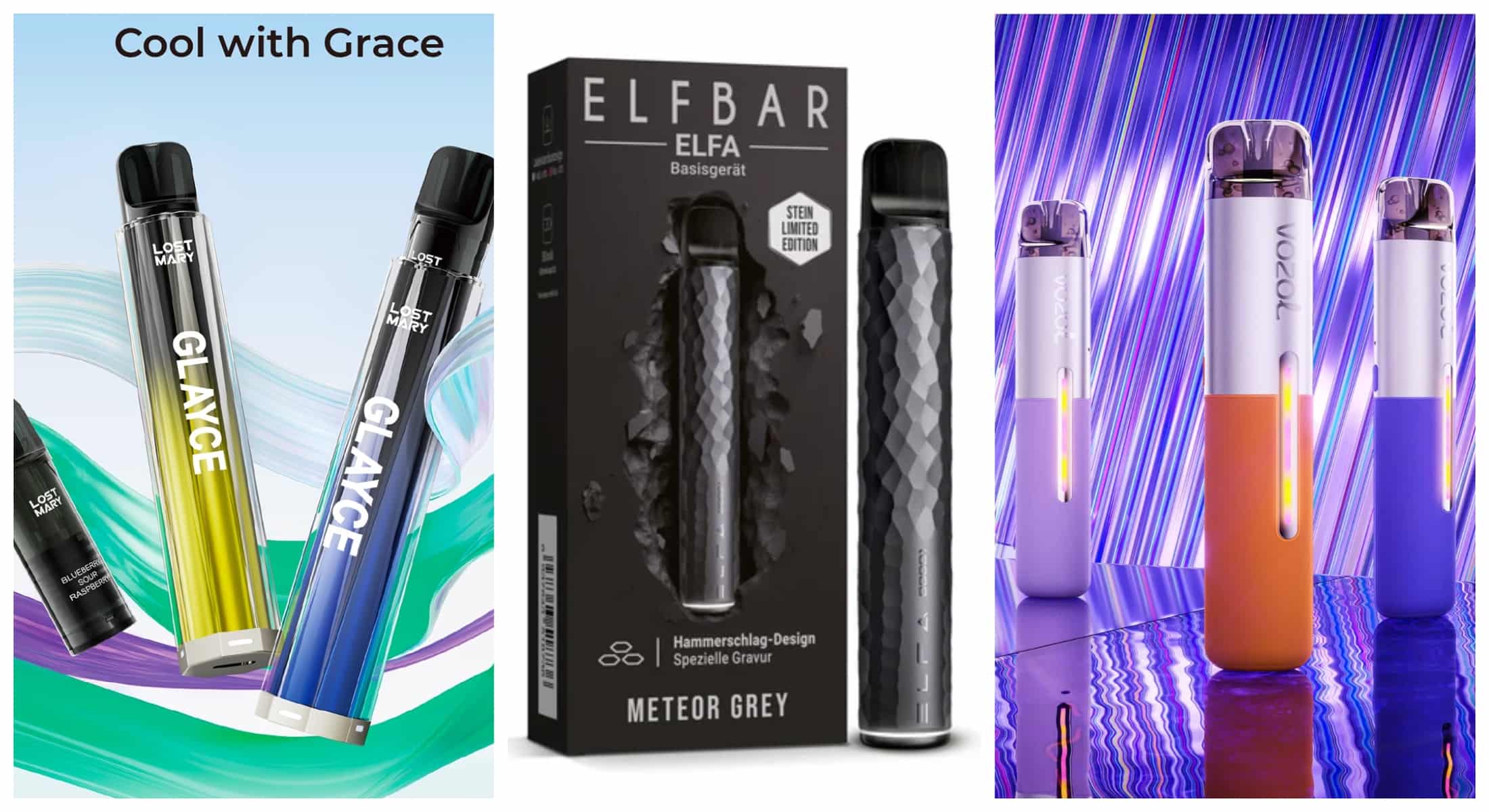 LOST MARY, ELFBAR and VOZOL have released 2ml reloading products: A comparative analysis of the three new products