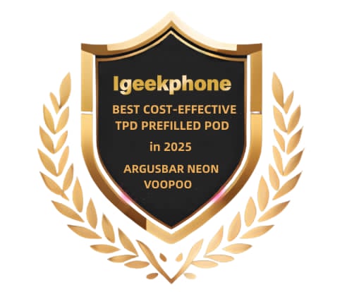 ANNUAL AWARD: BEST COST-EFFECTIVE TPD PREFILLED POD IN 2025: VOOPOO ARGUSBAR NEON