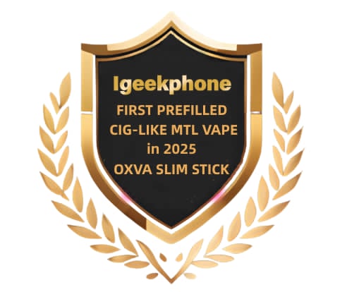 ANNUAL AWARD: FIRST PREFILLED CIG-LIKE MTL VAPE in 2025: OXVA SLIM STICK