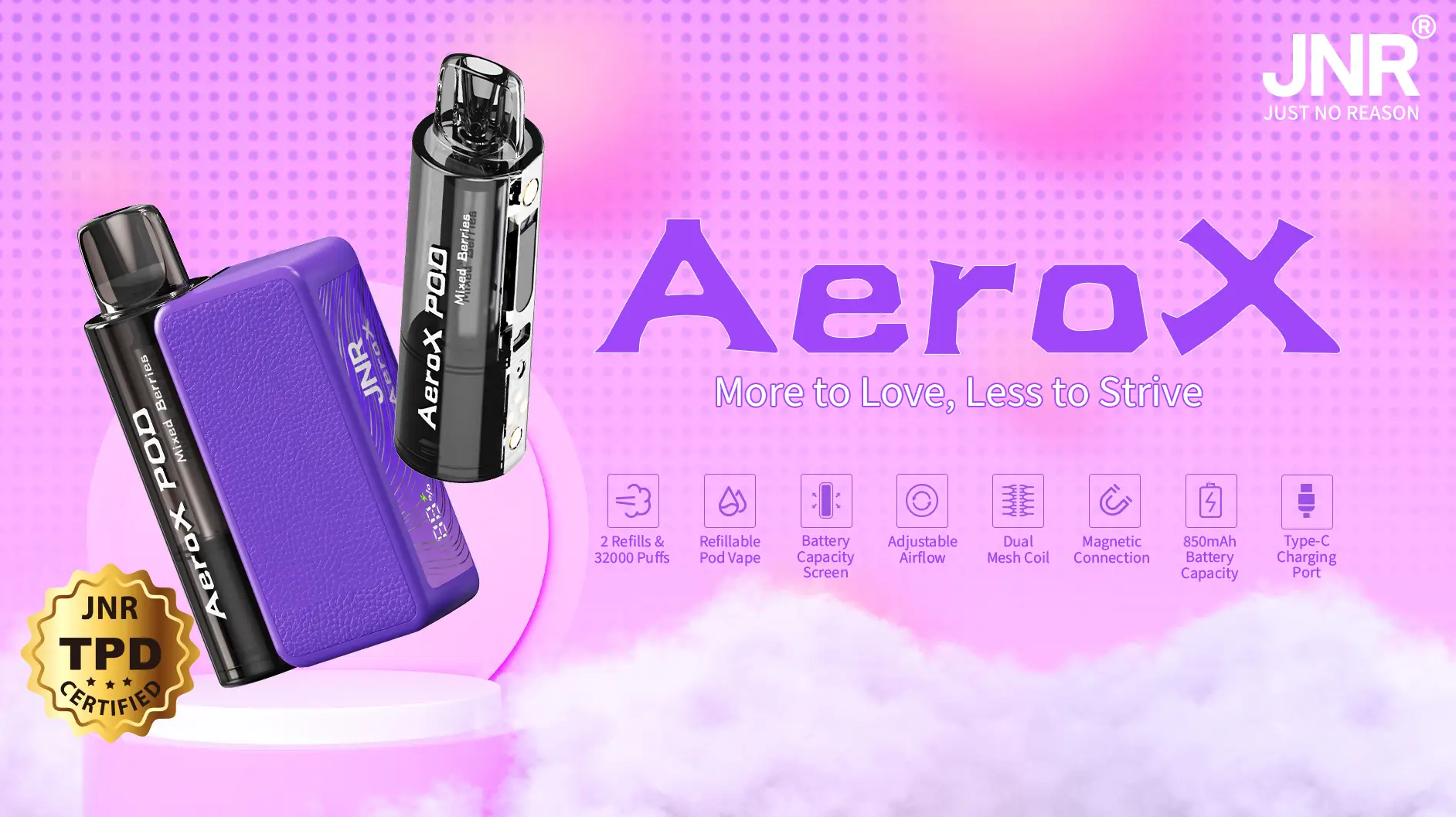 JNR AeroX Review: The Future of Long-Lasting, Refillable Vaping