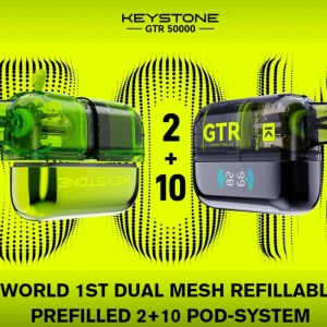 Keystone GTR 50K Refillable Vape Pod