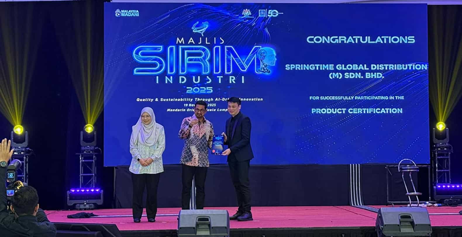 SP2S Achieves SIRIM Certification in Malaysia-A Mark of Legal Compliance and Quality Assurance