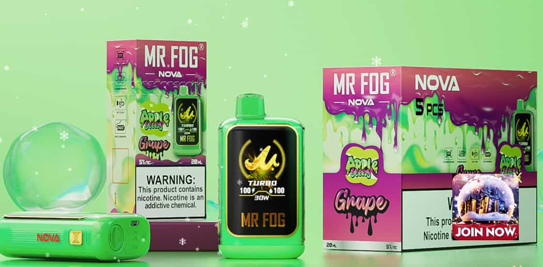 Which MR FOG NOVA Flavour Will You Choose?