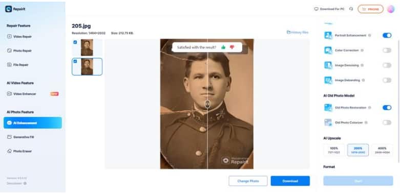 preview and save photos 