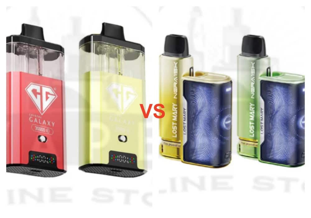 Crystal Galaxy Focus 30K vs Lost Mary Nera 30K Review-Which Long-Lasting Vape Kit Is Right for You?