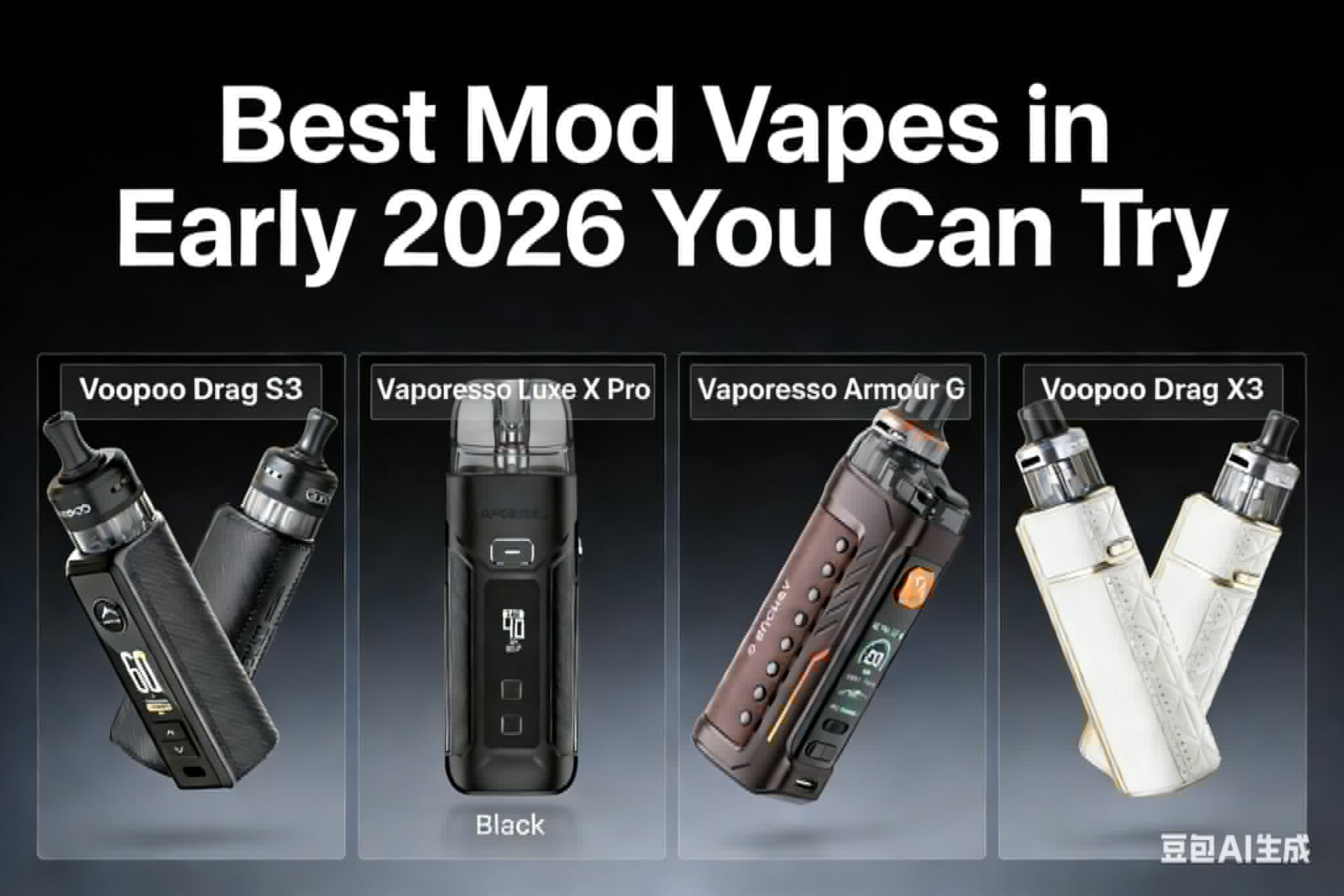 Best Mod Vapes in Early 2026 You Can Try