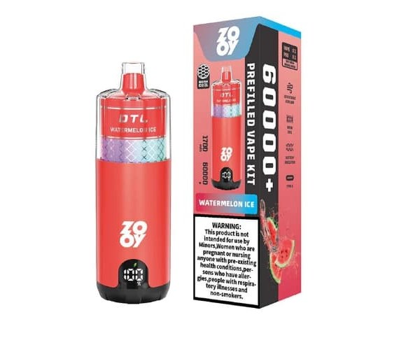 Zooy Mega Shisha 60K Disposable Vape