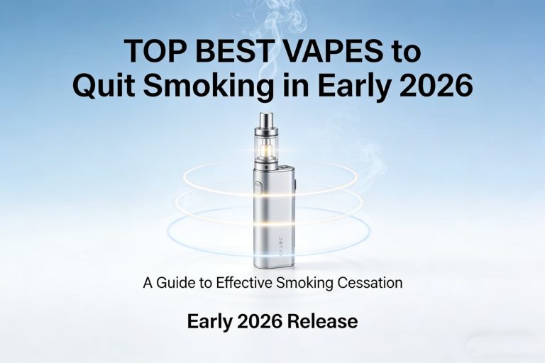 TOP BEST VAPES to Quit Smoking in Early 2026: Guide