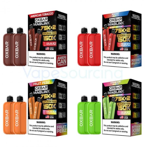 Oxbar Maglink 75K Disposable Pod