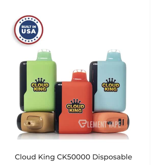 Cloud King CK50000 Disposable Vape Review-Massive Puff Count Meets Modern Technology
