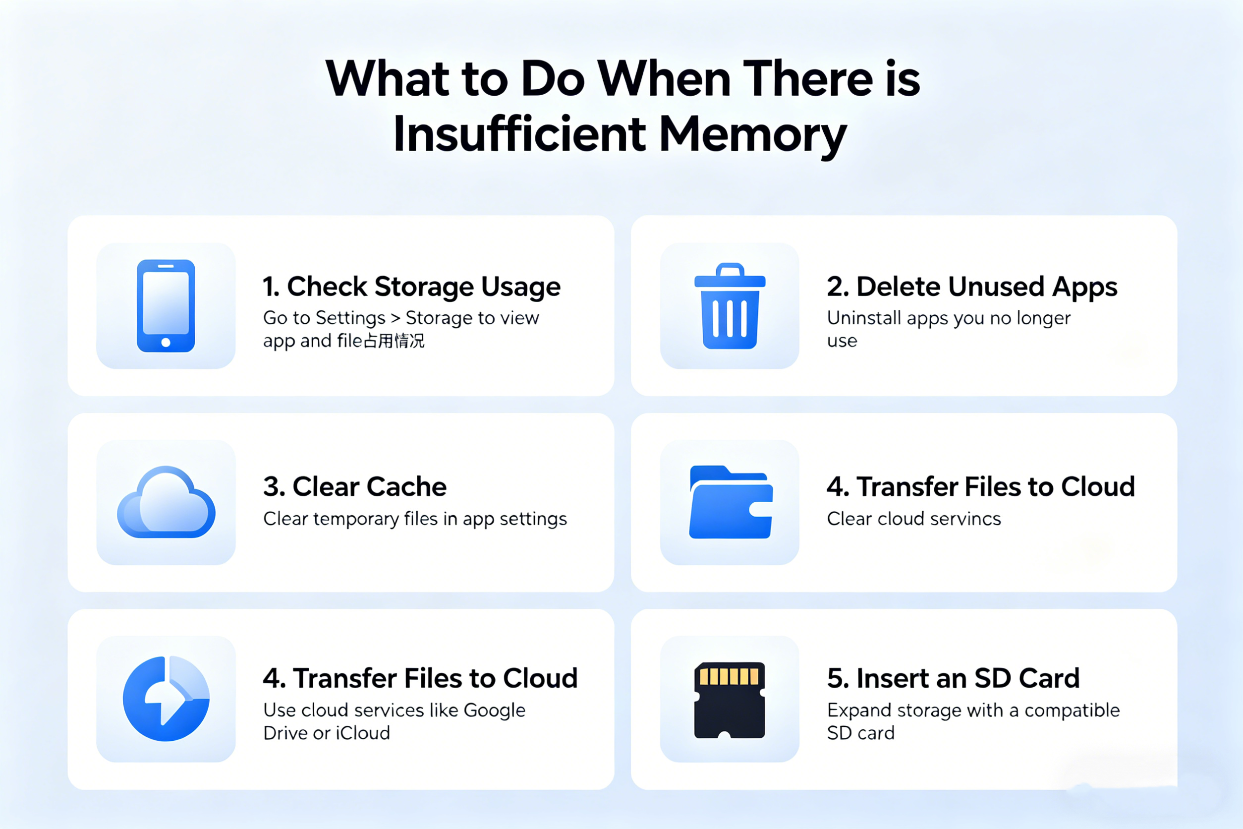What to Do When There is Insufficient Memory: A Guide to Freeing Up Space