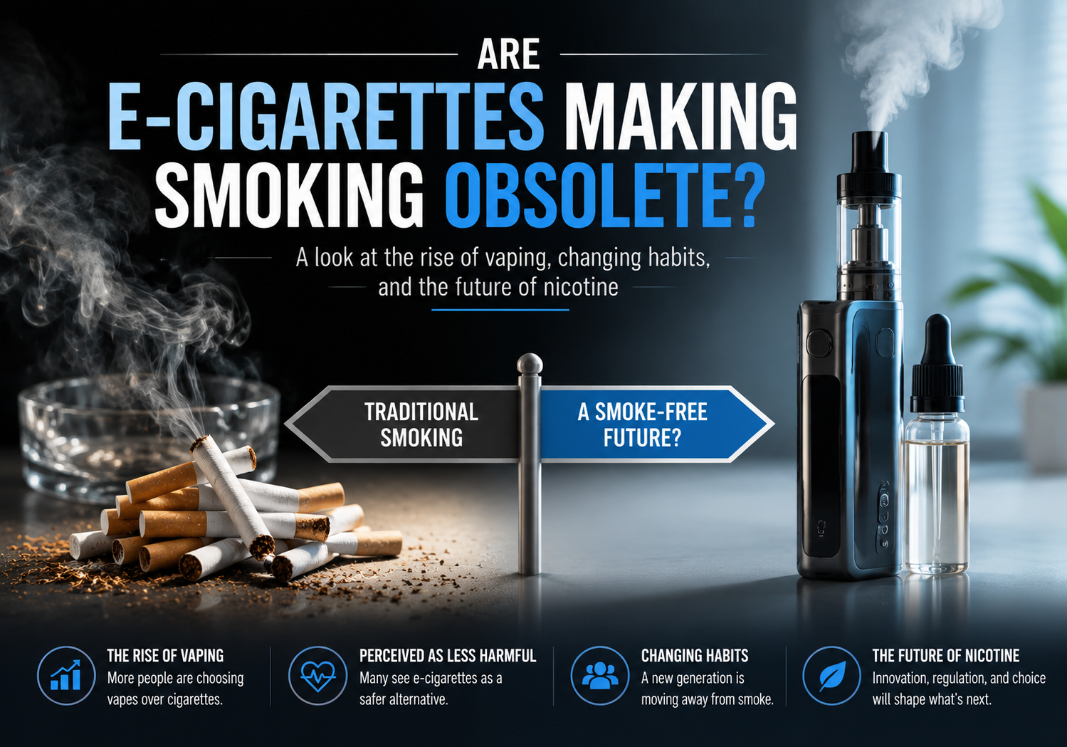 Are E-Cigarettes Making Smoking Obsolete?