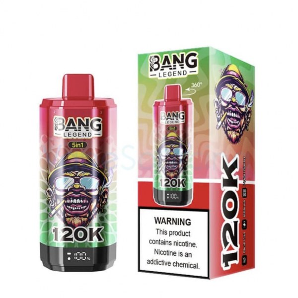 Bang Legend 5-in-1 120K Disposable Vape