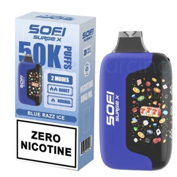SOFI Surge X 50K Zero Nicotine Disposable Vape