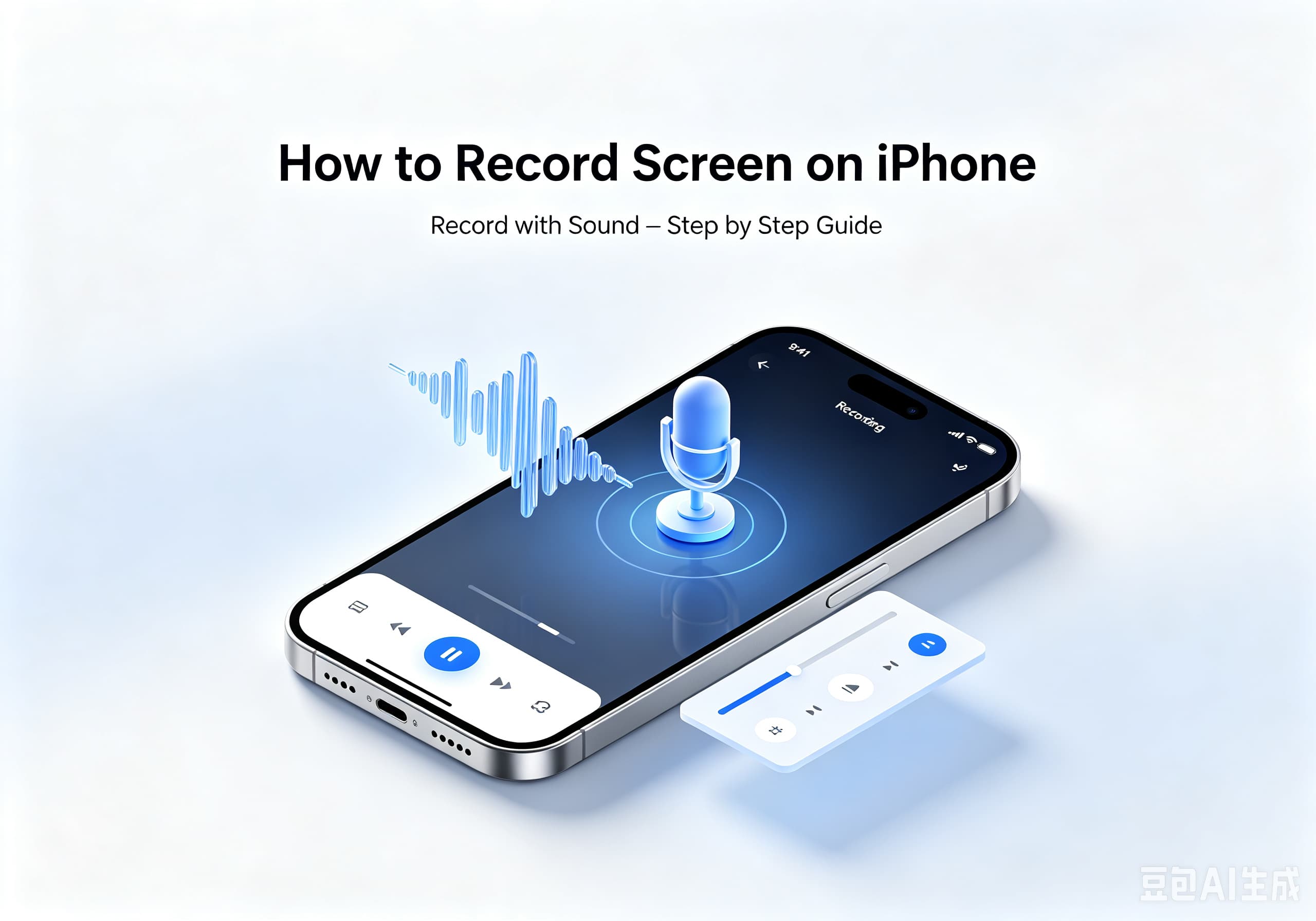 How to Record Screen on an iPhone: A Complete Guide to Recording Your iPhone Screen with Sound