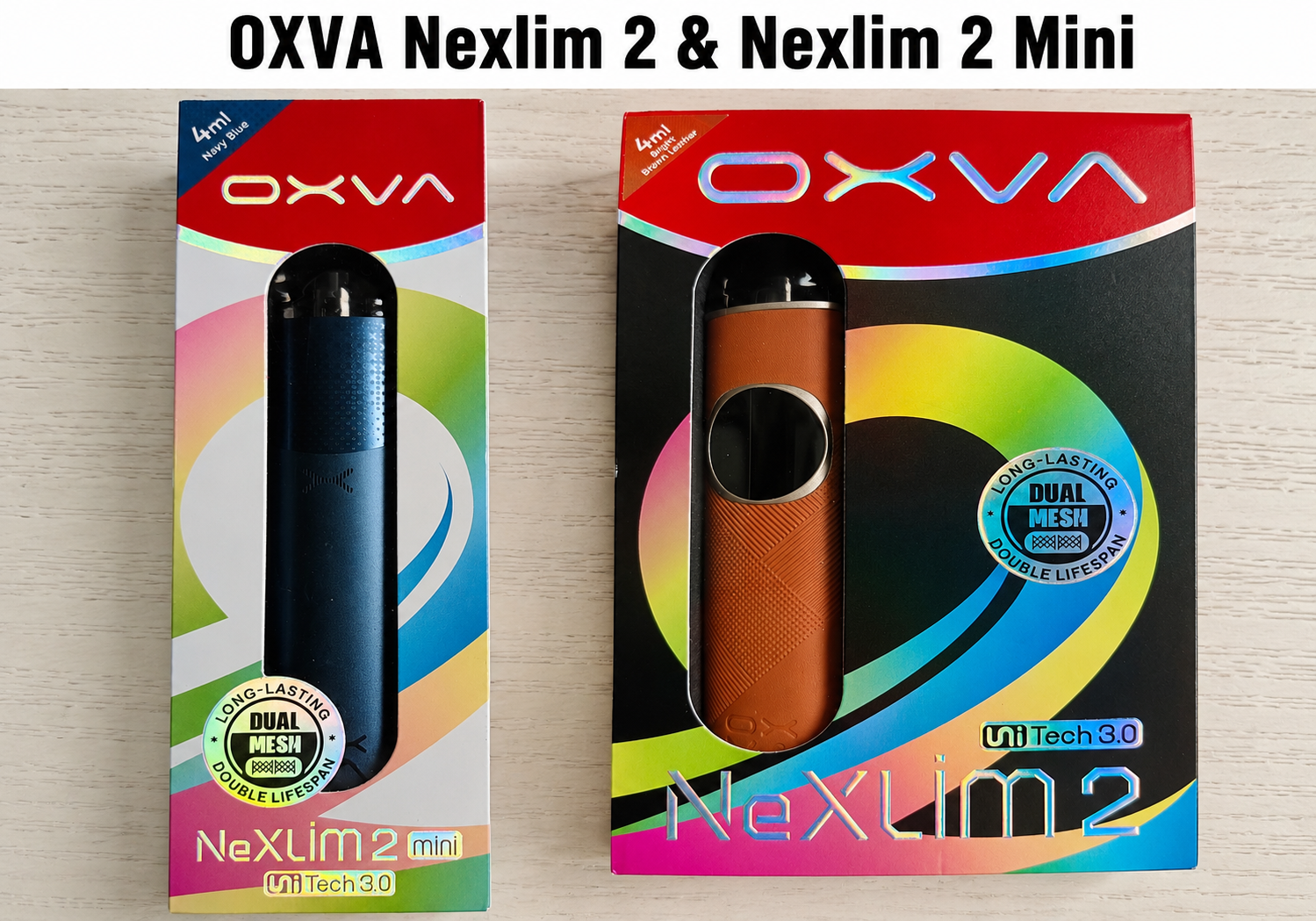 OXVA Nexlim 2 vs Nexlim Pod Vape Review: What’s the Upgrade?