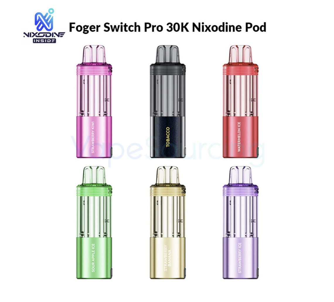 Foger Switch Pro 30K Nixodine Pod Review: A Modular Take on the High-Puff Vape